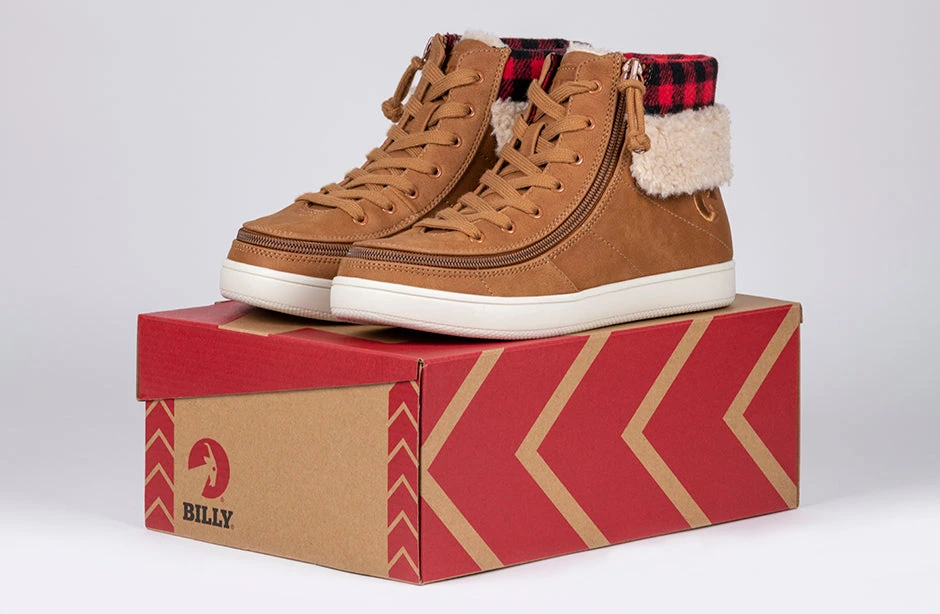 Women's Cognac BILLY Cuffs 9 Women's Cognac BILLY Cuffs - Image 7