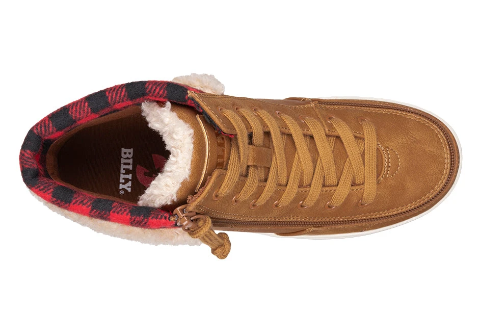 Women's Cognac BILLY Cuffs 6 Women's Cognac BILLY Cuffs - Image 4