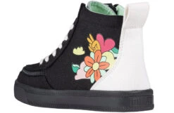 UNI Love Black Multi BILLY Classic Lace High Tops -Billy bk22100 009 45 medial 940x614 52664176429 o