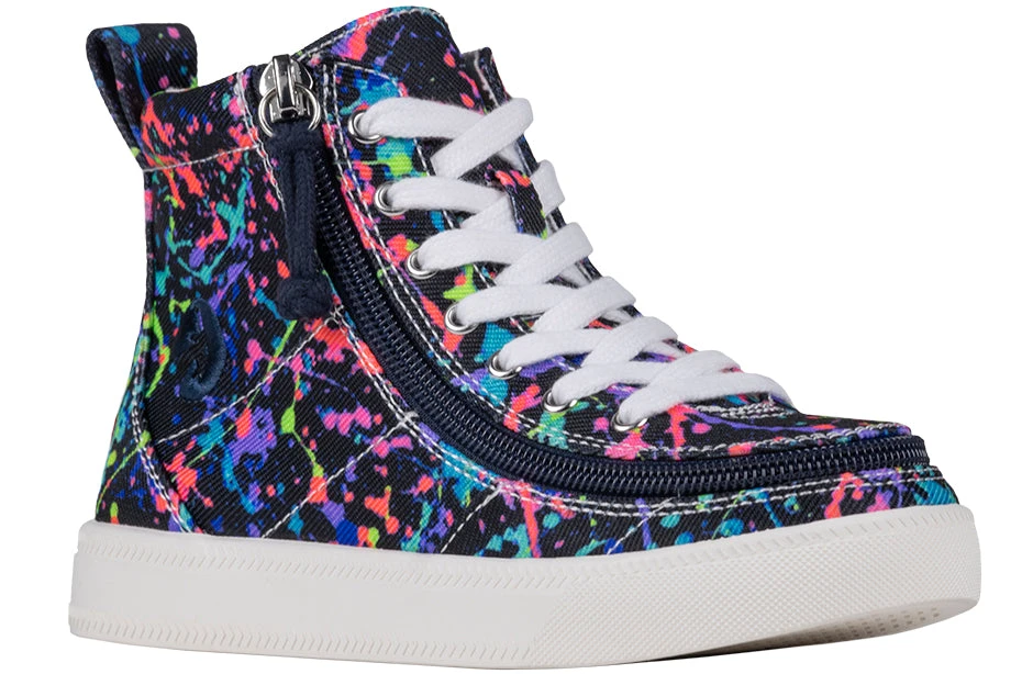 Sasha Splatter BILLY Classic Lace High Tops 3 Sasha Splatter BILLY Classic Lace High Tops