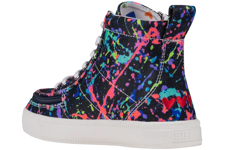 Sasha Splatter BILLY Classic Lace High Tops 6 Sasha Splatter BILLY Classic Lace High Tops - Image 4