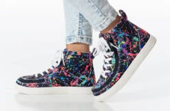 Sasha Splatter BILLY Classic Lace High Tops 24 Sasha Splatter BILLY Classic Lace High Tops -Billy bk23100 009 studio standing 1 940x614 52633521306 o