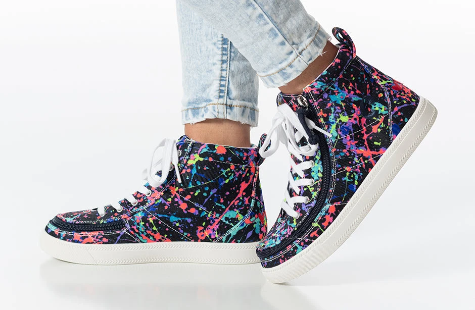 Sasha Splatter BILLY Classic Lace High Tops 13 Sasha Splatter BILLY Classic Lace High Tops - Image 11