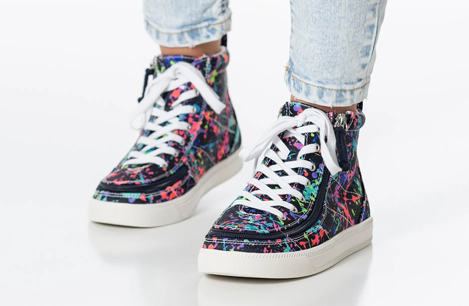 Sasha Splatter BILLY Classic Lace High Tops 14 Sasha Splatter BILLY Classic Lace High Tops - Image 12
