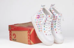 Rainbow Polka BILLY Classic Lace High Tops 20 Rainbow Polka BILLY Classic Lace High Tops -Billy bk23100 111 onbox 2 940x614 52488793737 o