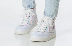 Rainbow Polka BILLY Classic Lace High Tops 23 Rainbow Polka BILLY Classic Lace High Tops -Billy bk23100 111 studio standing 2 940x614 52633986195 o