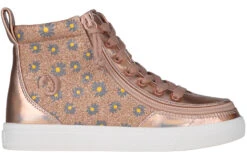 Rose Gold Daisy BILLY Classic Lace High Tops -Billy bk23100 680 side 940x614 52549973451 o