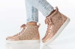 Rose Gold Daisy BILLY Classic Lace High Tops -Billy bk23100 680 studio standing 1 940x614 52633049482 o
