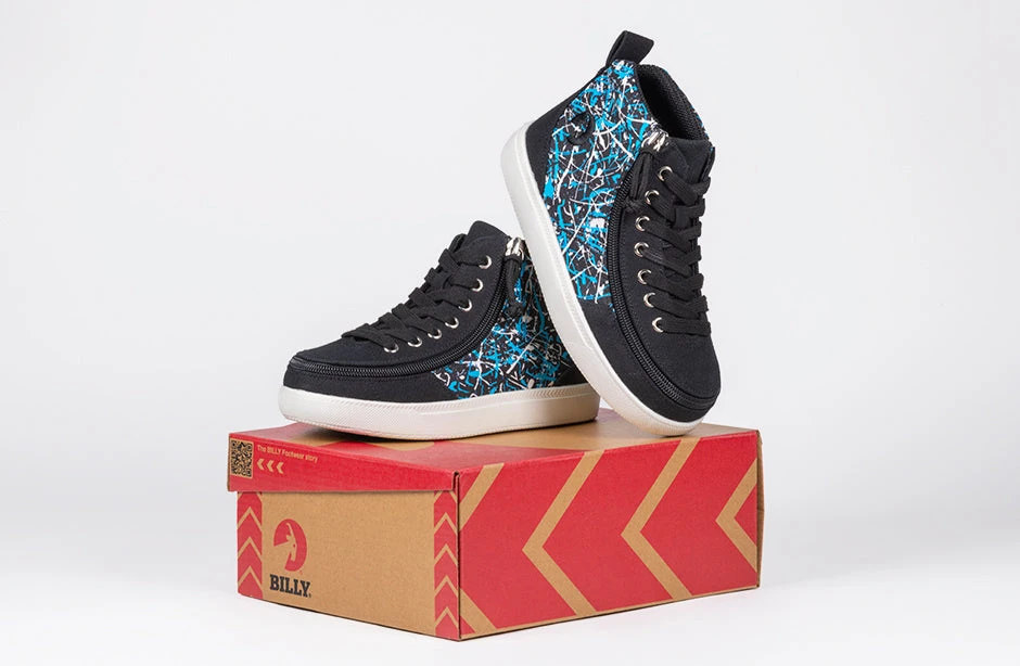Black Graffiti BILLY Classic D|R II High Tops 11 Black Graffiti BILLY Classic D|R II High Tops - Image 9