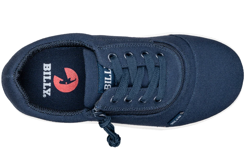 Navy BILLY D|R II Short Wrap Low Tops 6 Navy BILLY D|R II Short Wrap Low Tops - Image 4