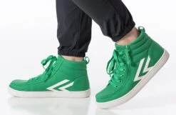 Men's Green/White BILLY CS Sneaker High Tops -Billy bm23142 320 studio standing 1 940x614 52631450072 o