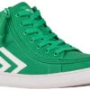 Men's Green/White BILLY CS Sneaker High Tops -Billy bm23142 320 45 lateral 940x614 52454341568 o