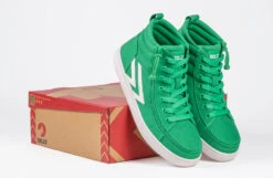 Men's Green/White BILLY CS Sneaker High Tops -Billy bm23142 320 on box 2 940x614 52454273510 o