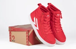 Men's Red/White BILLY CS Sneaker High Tops 19 Men's Red/White BILLY CS Sneaker High Tops -Billy bm23142 600 on box 2 940x614 52454094319 o
