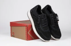 Men's Black Suede BILLY Comfort Joggers 20 Men's Black Suede BILLY Comfort Joggers -Billy bm23148 002 on box 2 940x614 52574116422 o