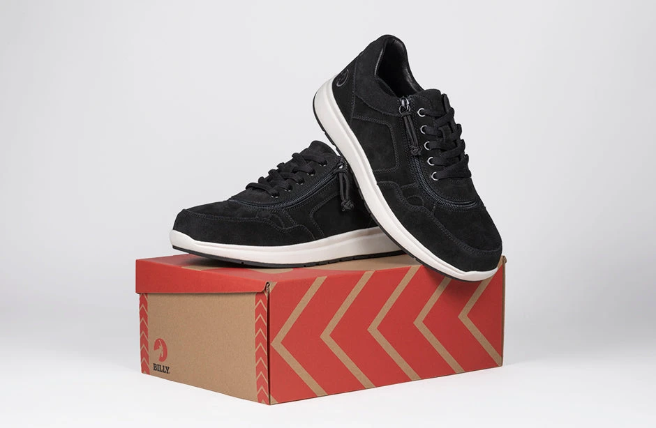 Men's Black Suede BILLY Comfort Joggers 11 Men's Black Suede BILLY Comfort Joggers - Image 9