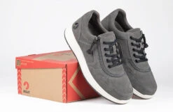 Men's Grey Suede BILLY Comfort Joggers -Billy bm23148 030 on box 2 940x614 52595142970 o